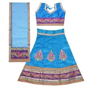 Girl's Leghnga Choli GC 127sblu