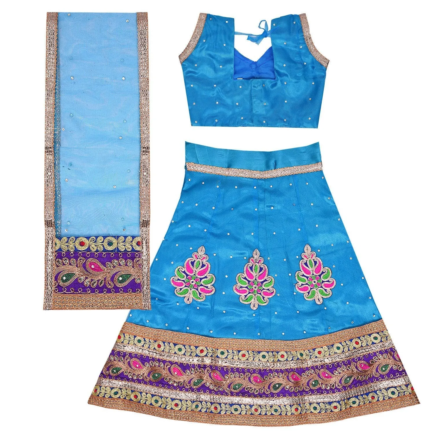 Girl's Leghnga Choli GC 127sblu