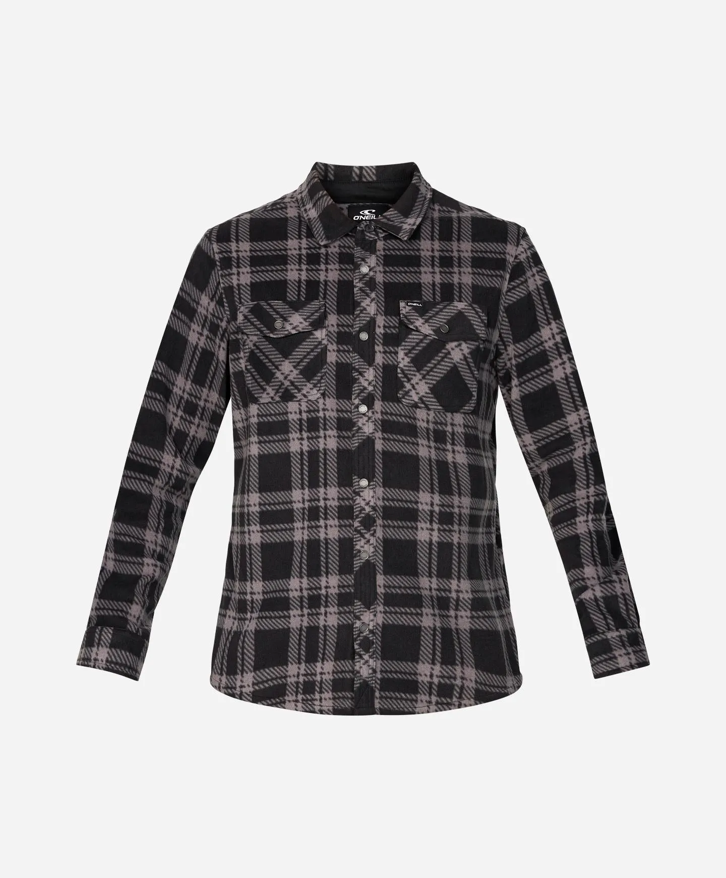 Glacier Plaid Shirt - Black