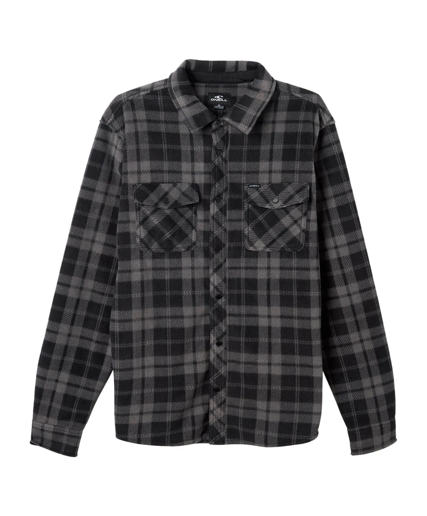 Glacier Plaid Shirt - Black