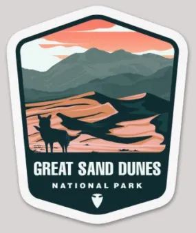 Great Sand Dunes National Park Die Cut Sticker