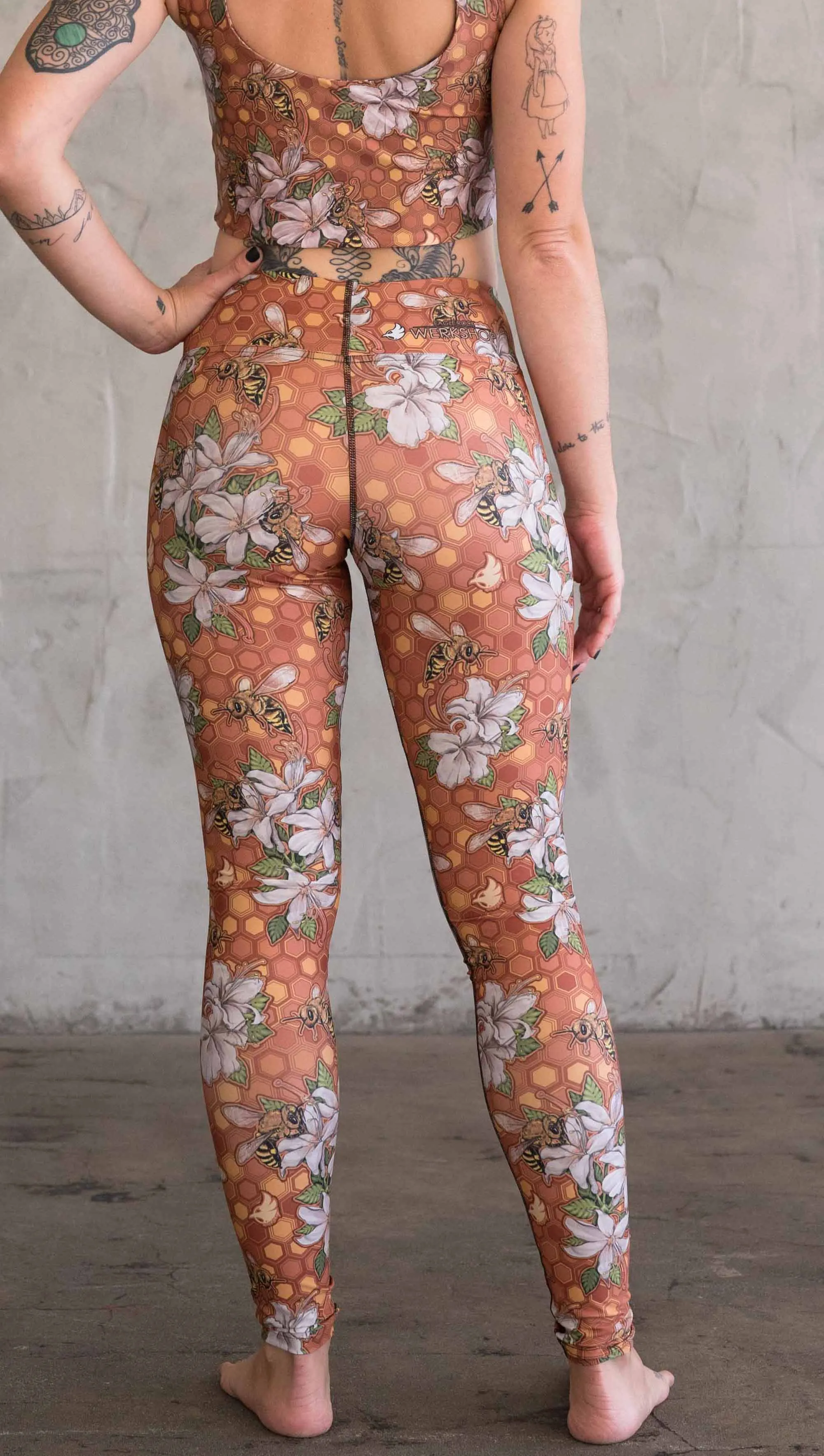 Honeybees - Full Length Triathlon Leggings