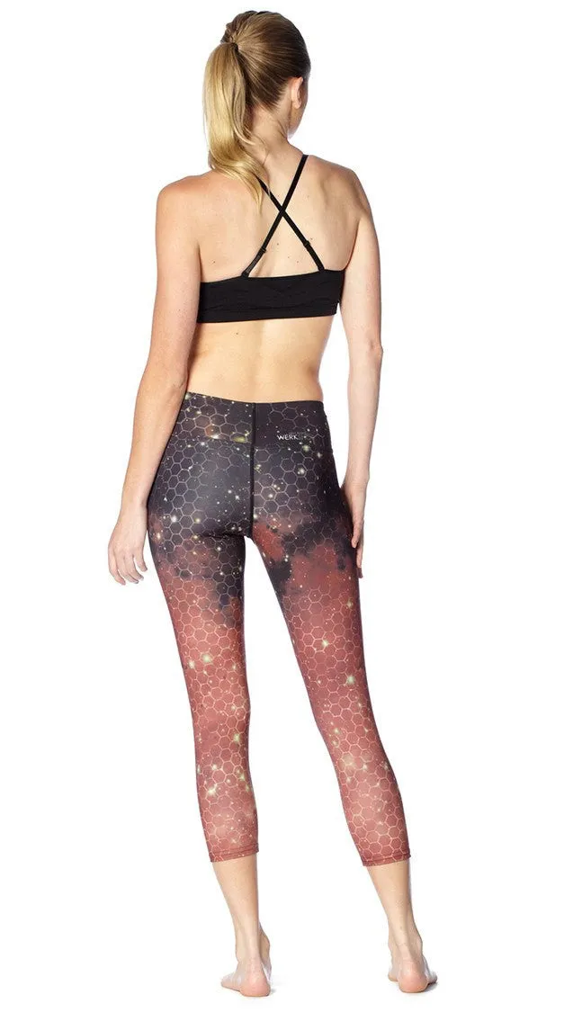 Honeycomb - Triathlon Capri Leggings