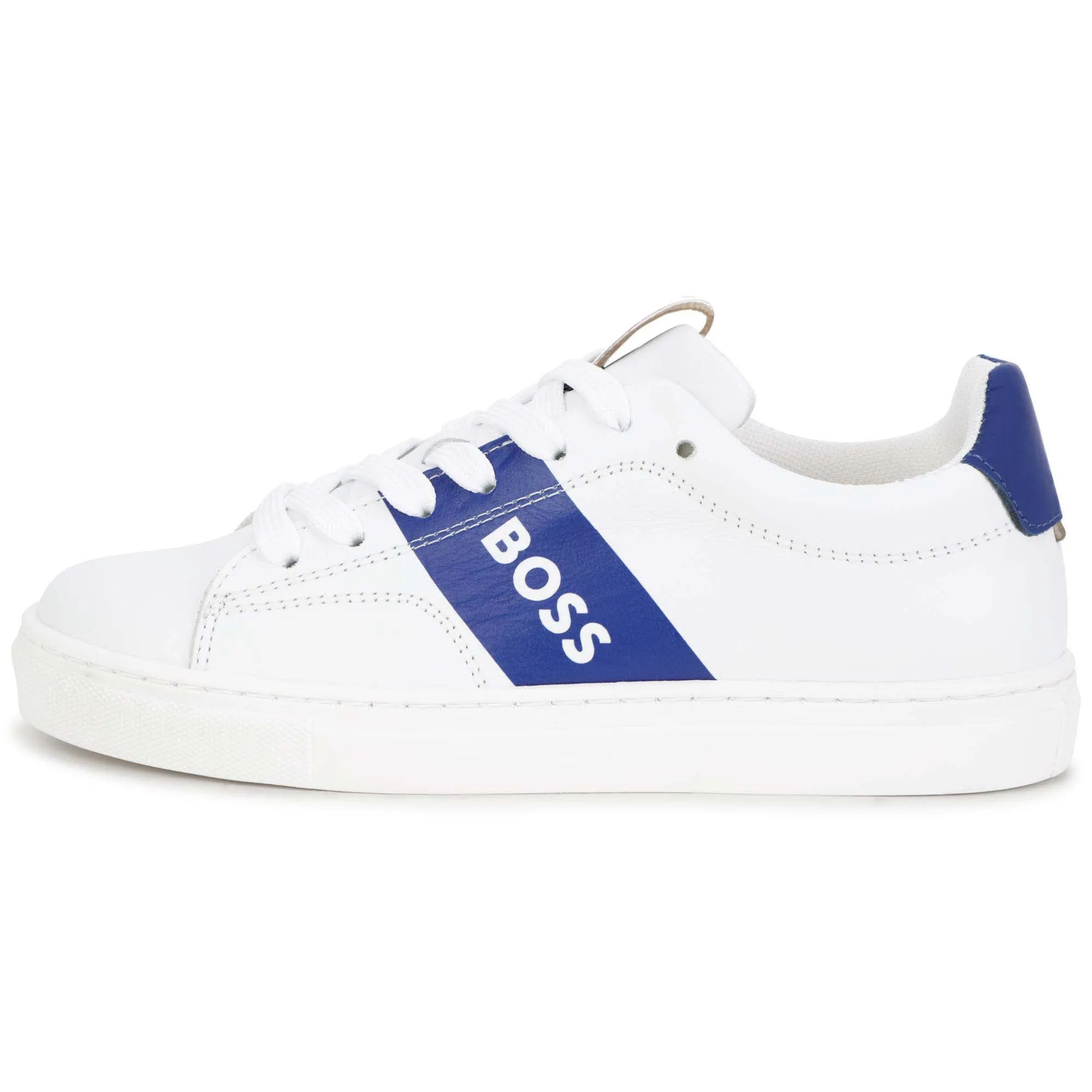 Hugo Boss Boys White Sneakers_ J29336-79B