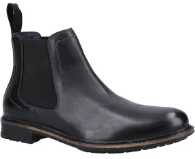 Hush Puppies Justin Mens Leather Chelsea Boot