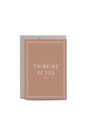 In The Daylight - Greeting Card - Thinking Of You - Blush