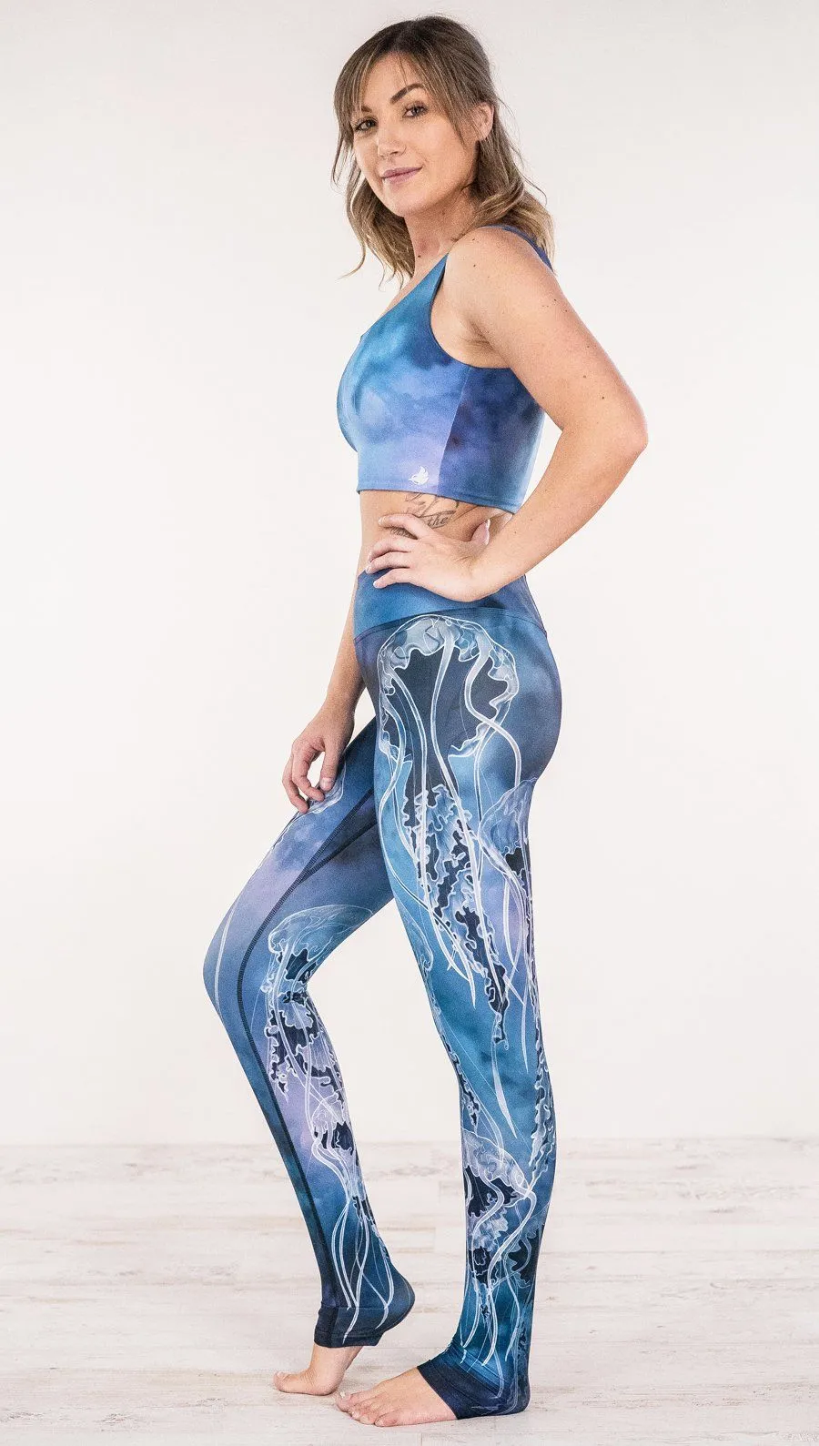 Jellyfish - Full Length Triathlon Leggings