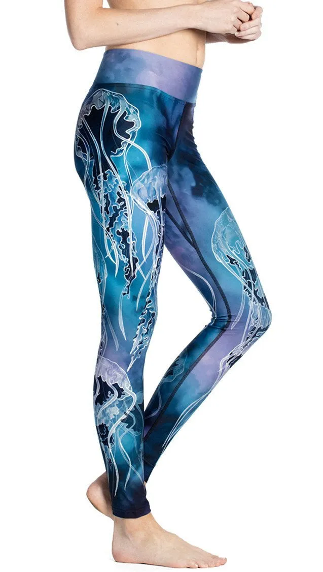 Jellyfish - Full Length Triathlon Leggings