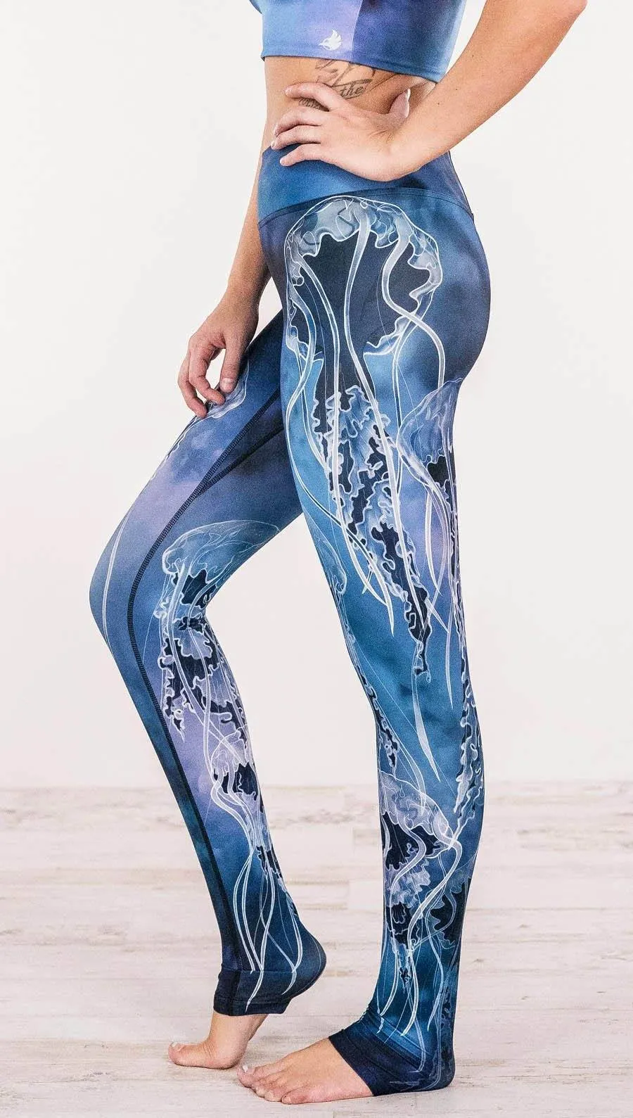 Jellyfish - Full Length Triathlon Leggings