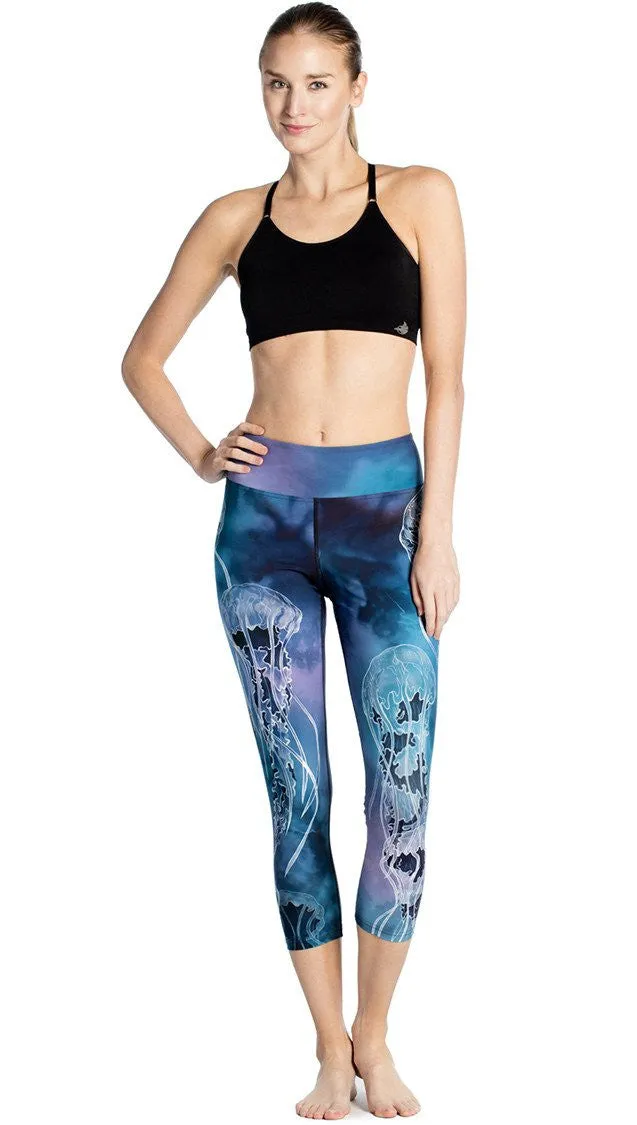 Jellyfish - Triathlon Capri Leggings - CUSTOM ORDER