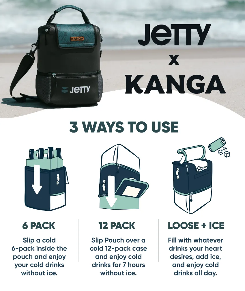 Jetty x Kanga Cooler - Black