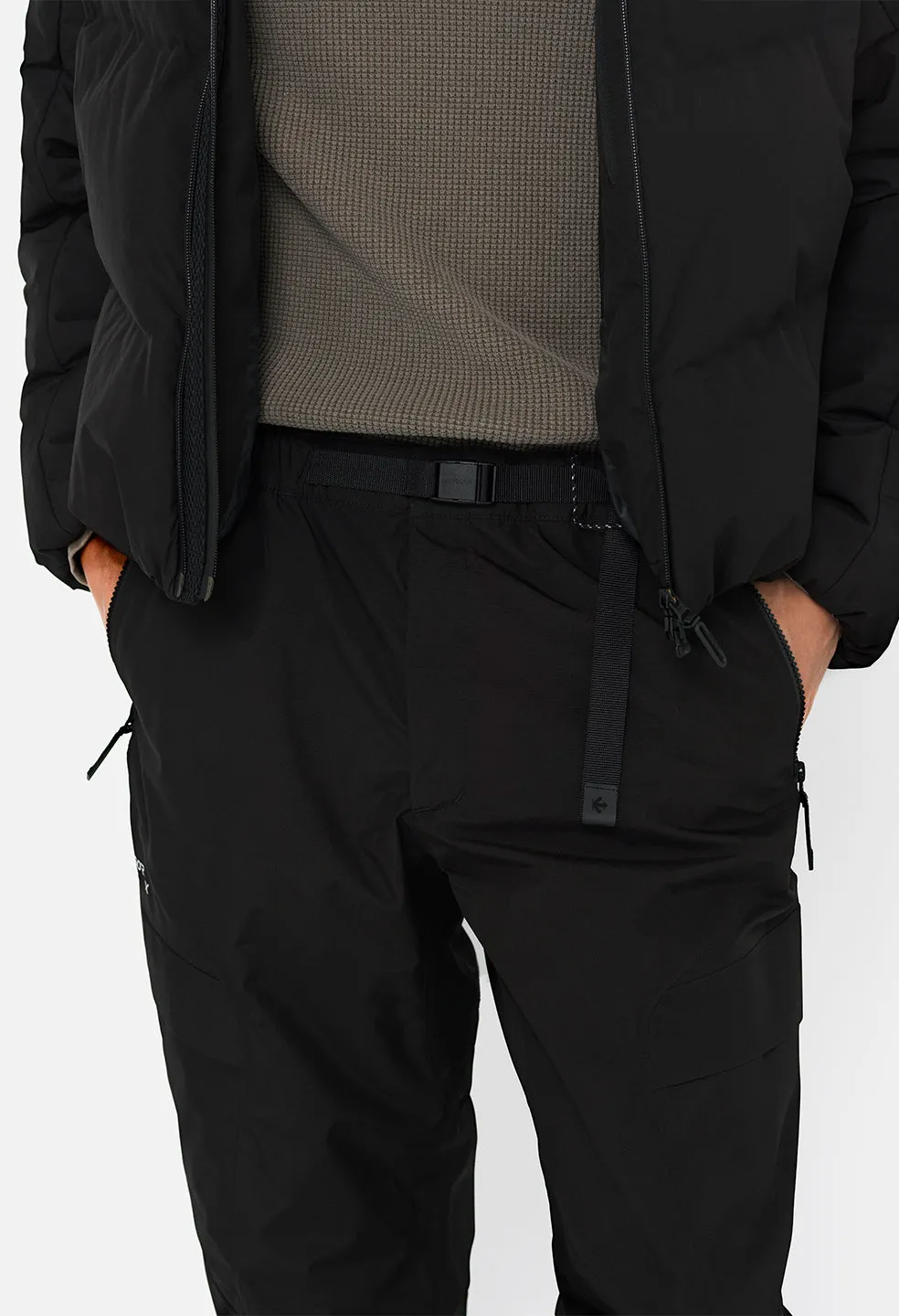 JOHN ELLIOTT X DESCENTE ALLTERRAIN SHELL PANT / Black