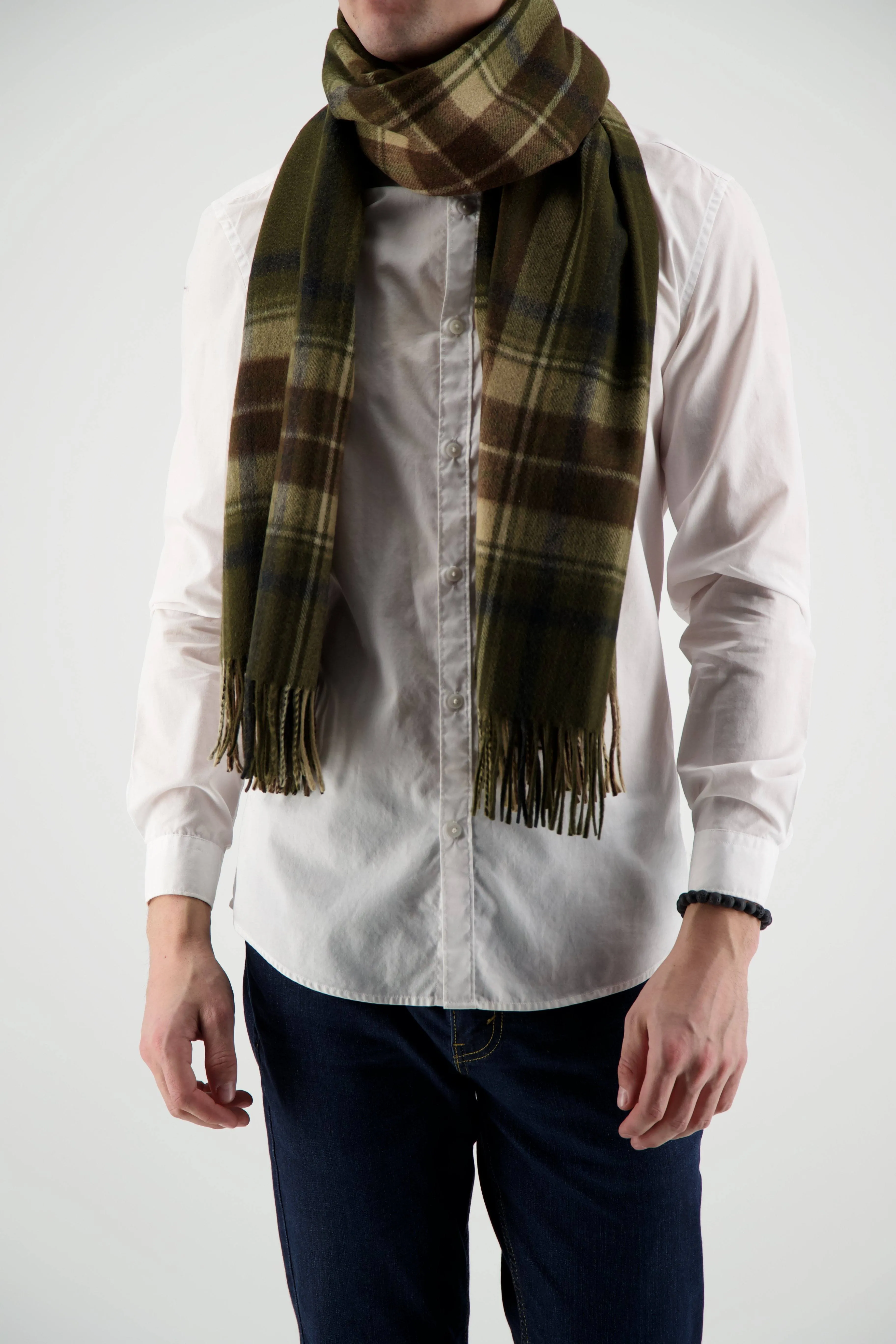 Joshua Ellis Brown Pattern Scarf