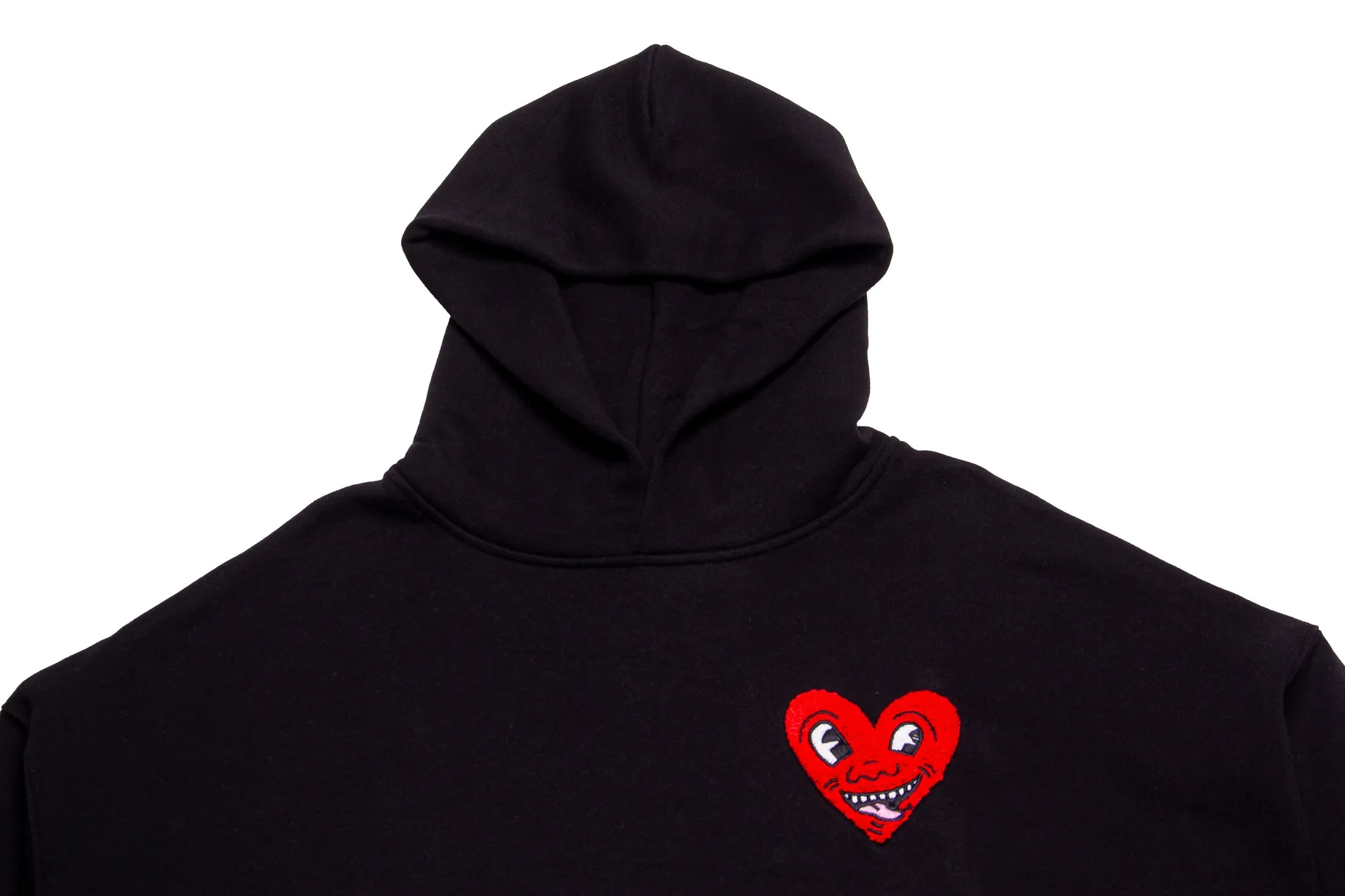 Jungles Jungles Haring Chenille Hoodie "Black"