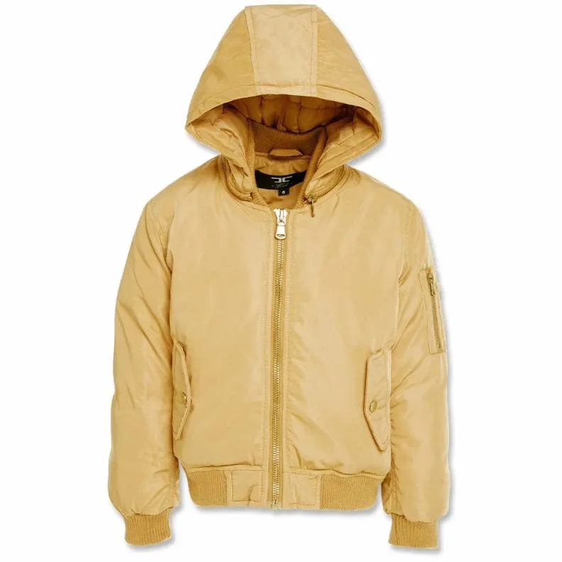 Kids Jordan Craig Squadron Hooded Bomber Jacket (Desert) 91610K