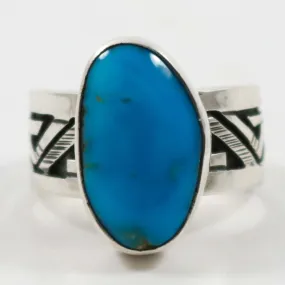 Kingman Turquoise Ring