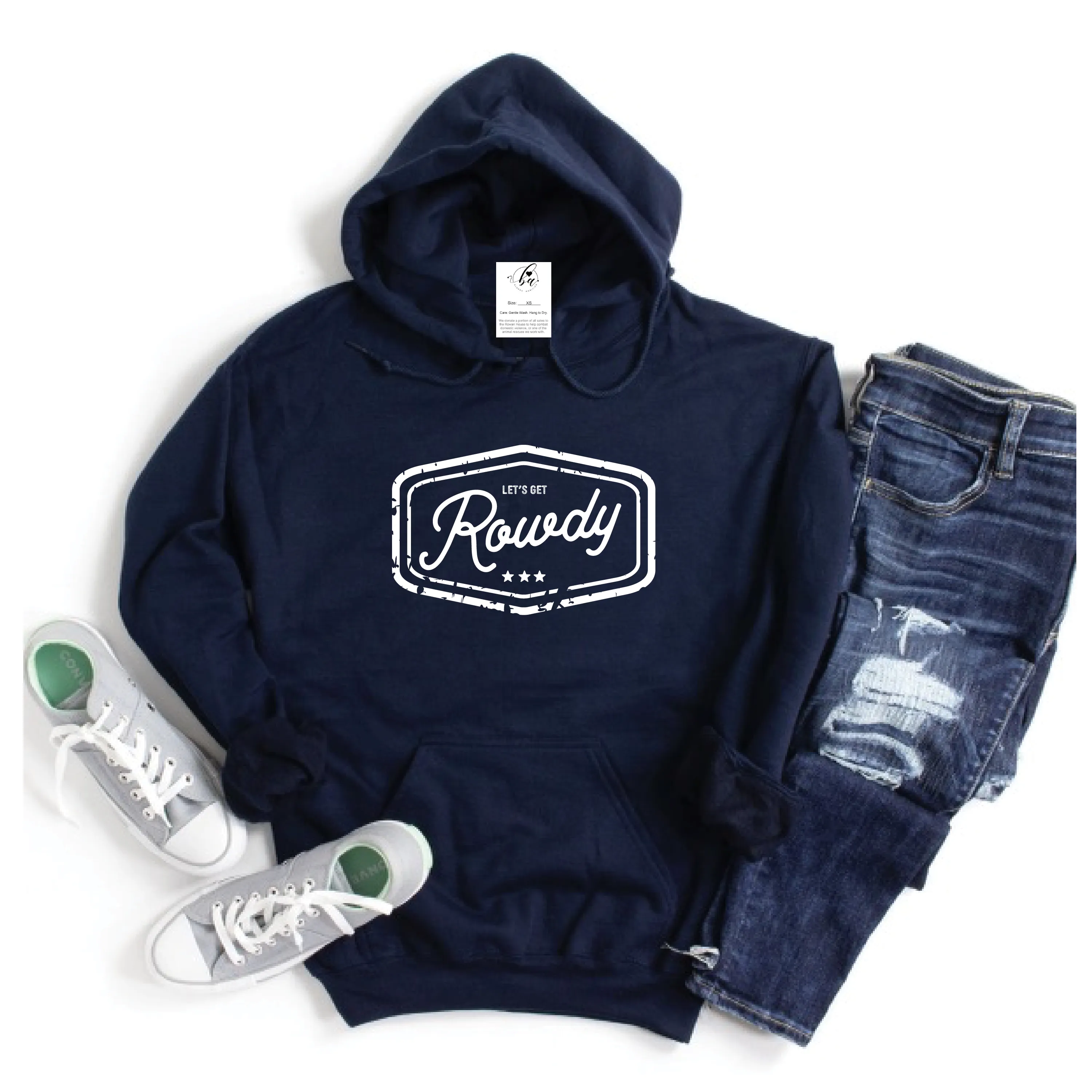 Let's Get Rowdy Cozy Hoodie