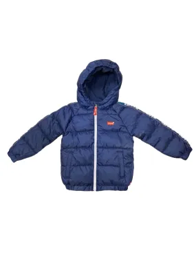 Levi's Kids Junior Jacket with Color Block Puffer Hood 8EF848 9EF848 BCF naval academy