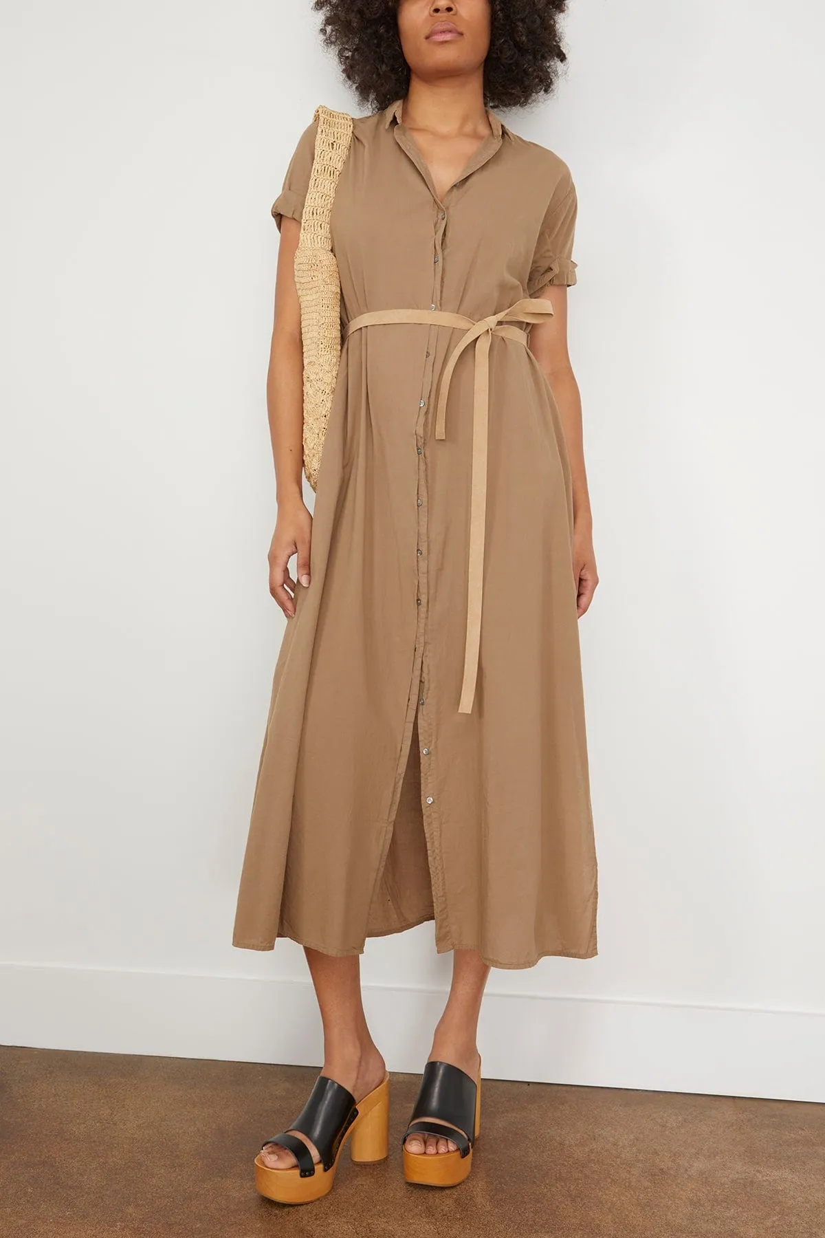 Linnet Dress in Beige Coast