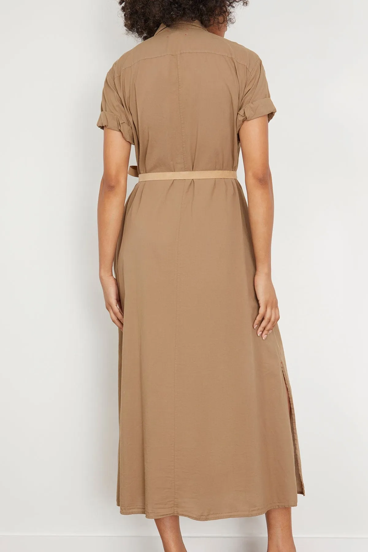 Linnet Dress in Beige Coast