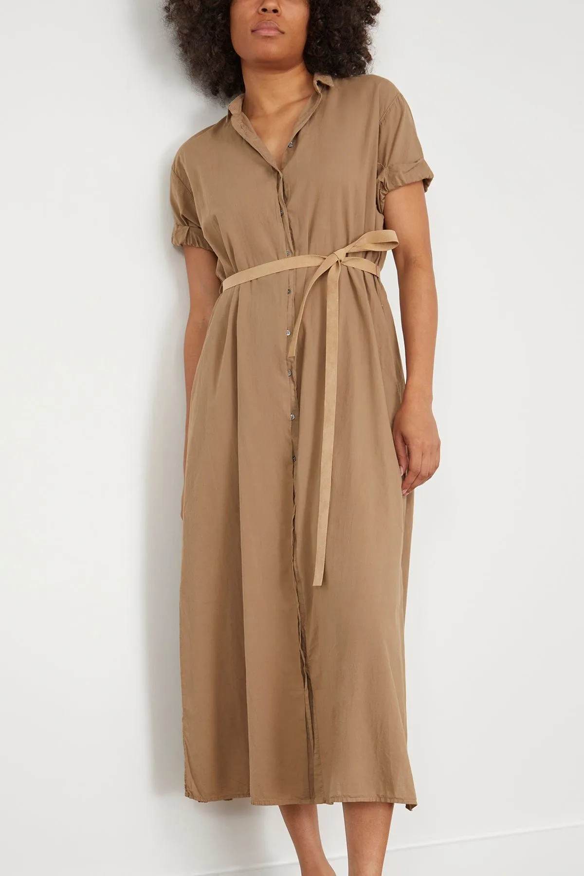 Linnet Dress in Beige Coast