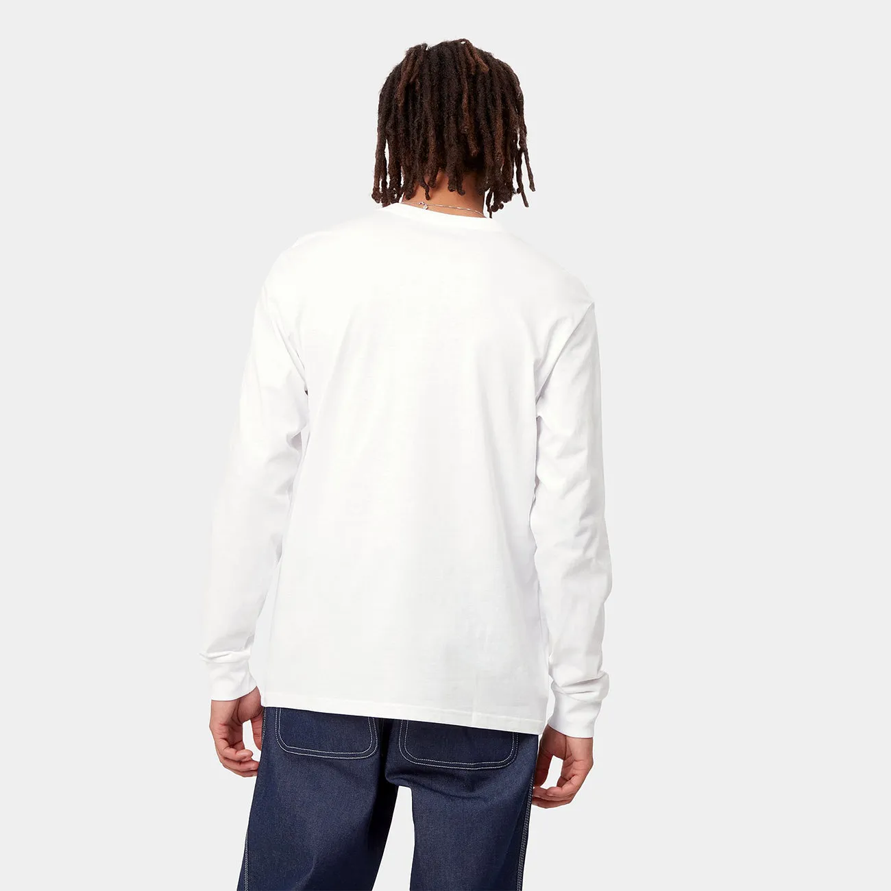 LS Pocket T-Shirt - White