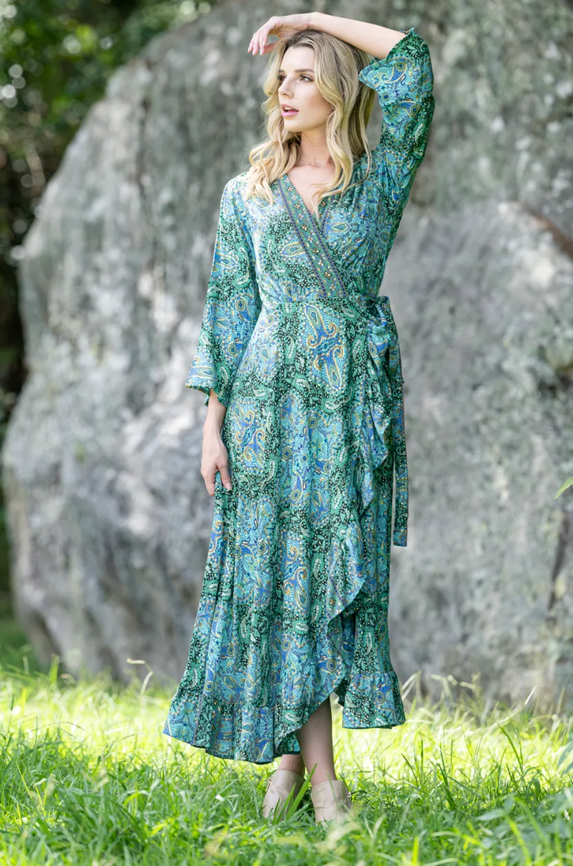 Lucinda Wrap Dress