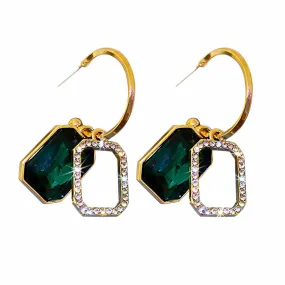 Luxury Exquisite Emerald Earrings