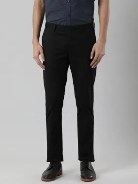 Men Brooklyn Fit Polyester Blend Trouser