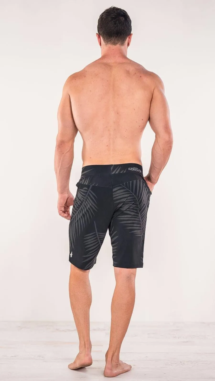 Men's - Black Palms Shorts 10.5" Inseam