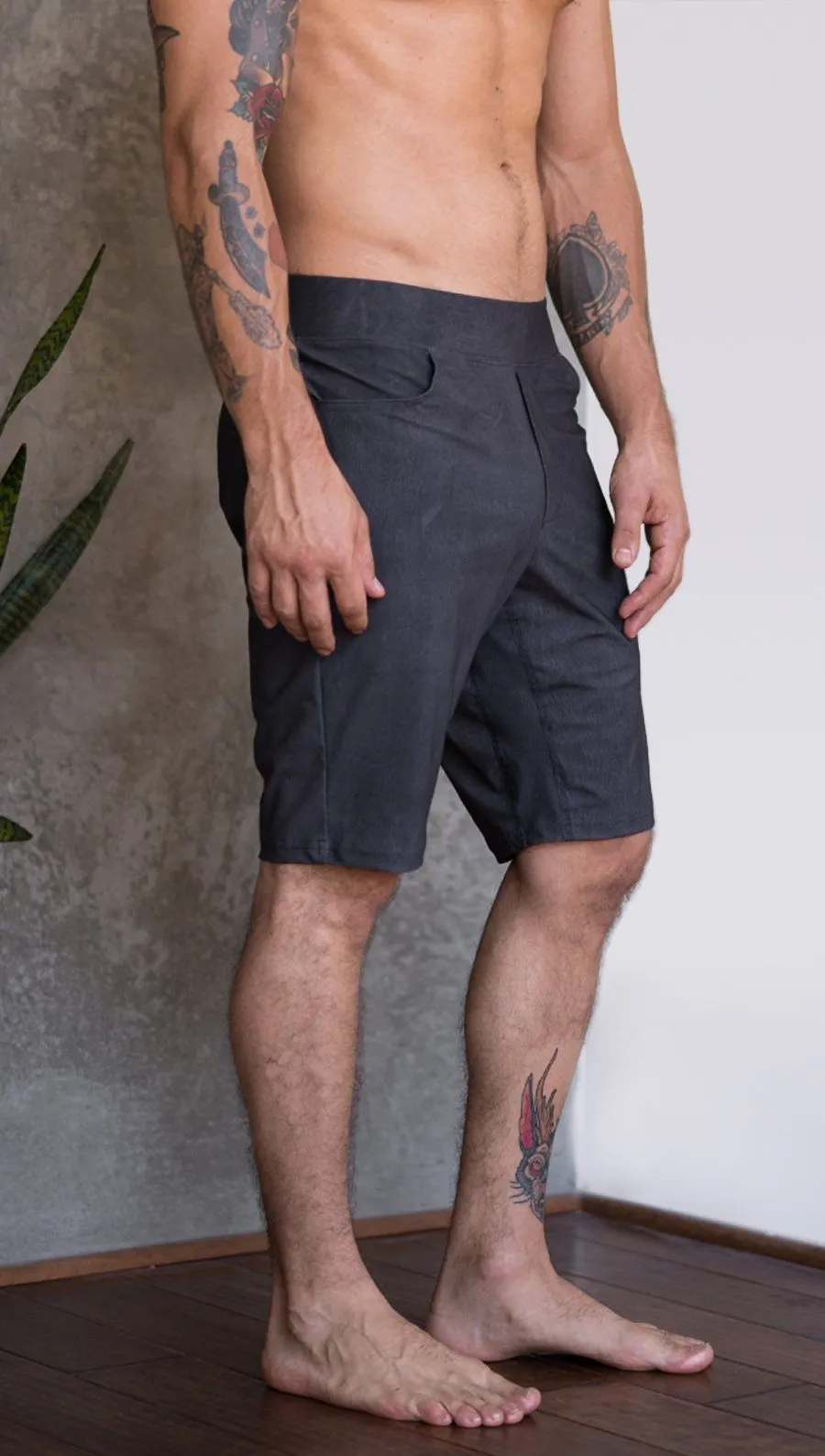 Men's - Black Shorts 10.5" Inseam