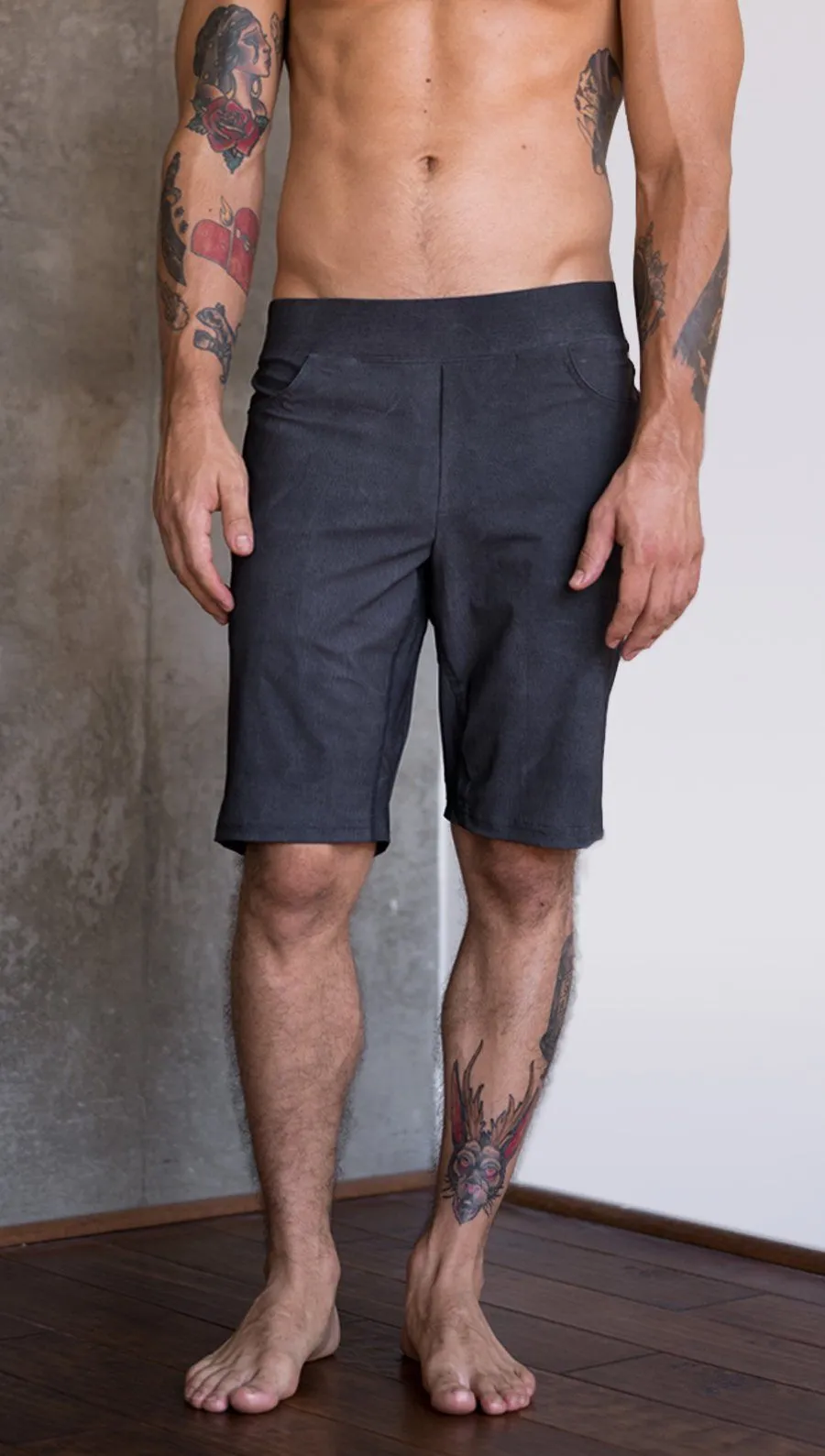 Men's - Black Shorts 10.5" Inseam