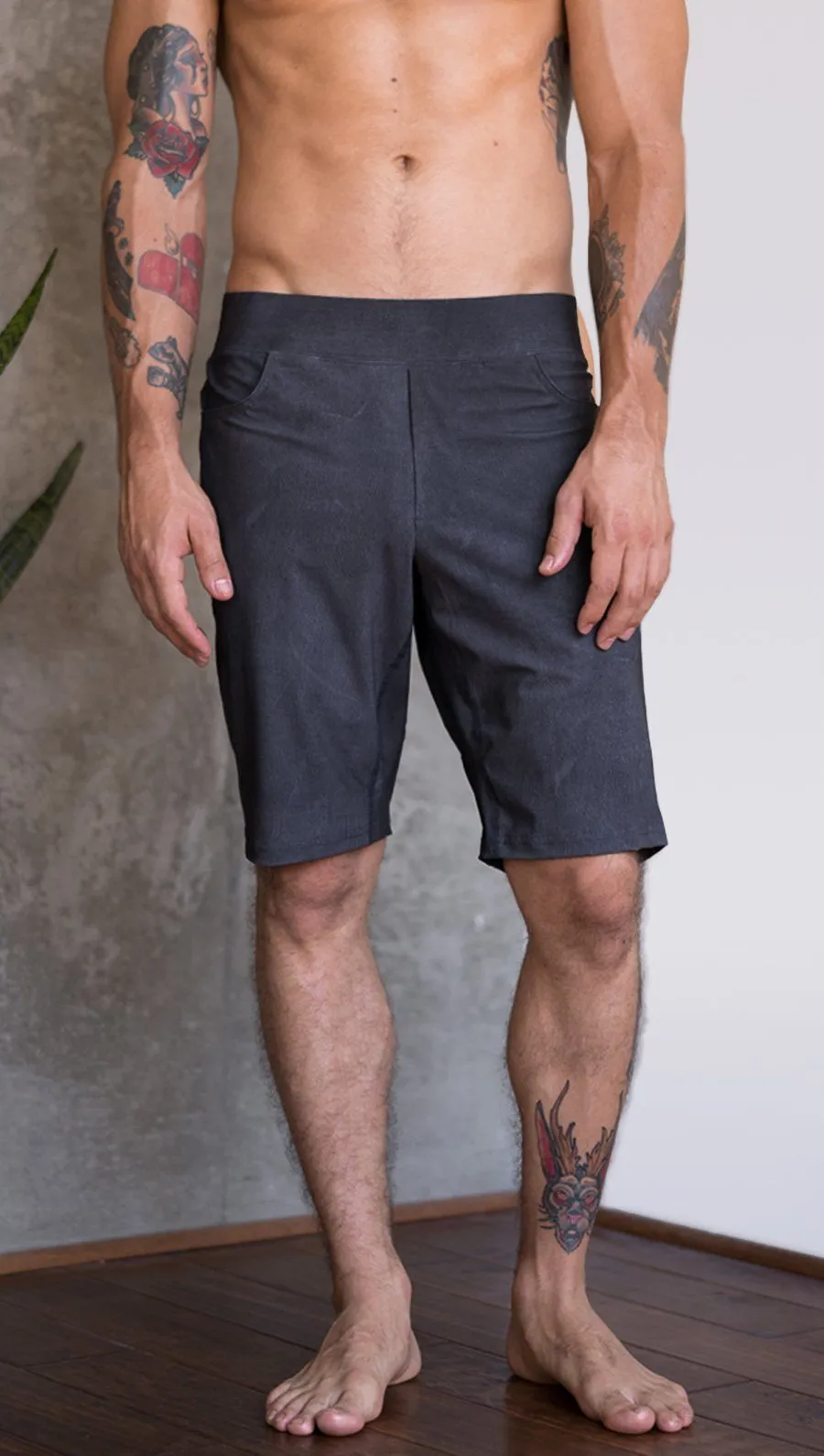 Men's - Black Shorts 10.5" Inseam