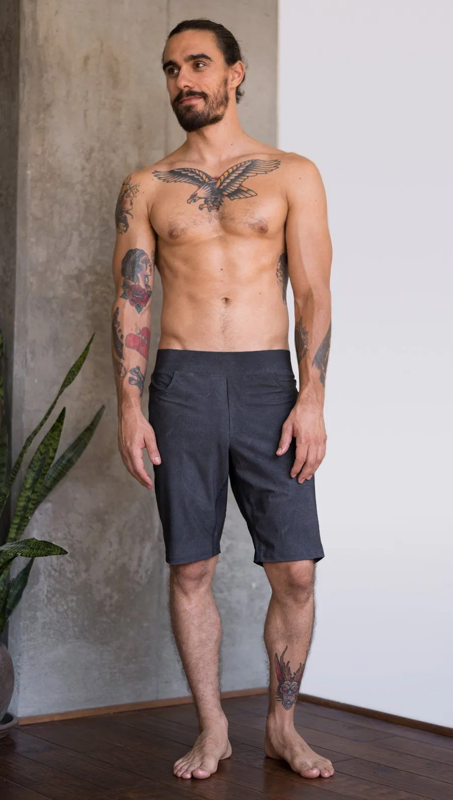 Men's - Black Shorts 10.5" Inseam