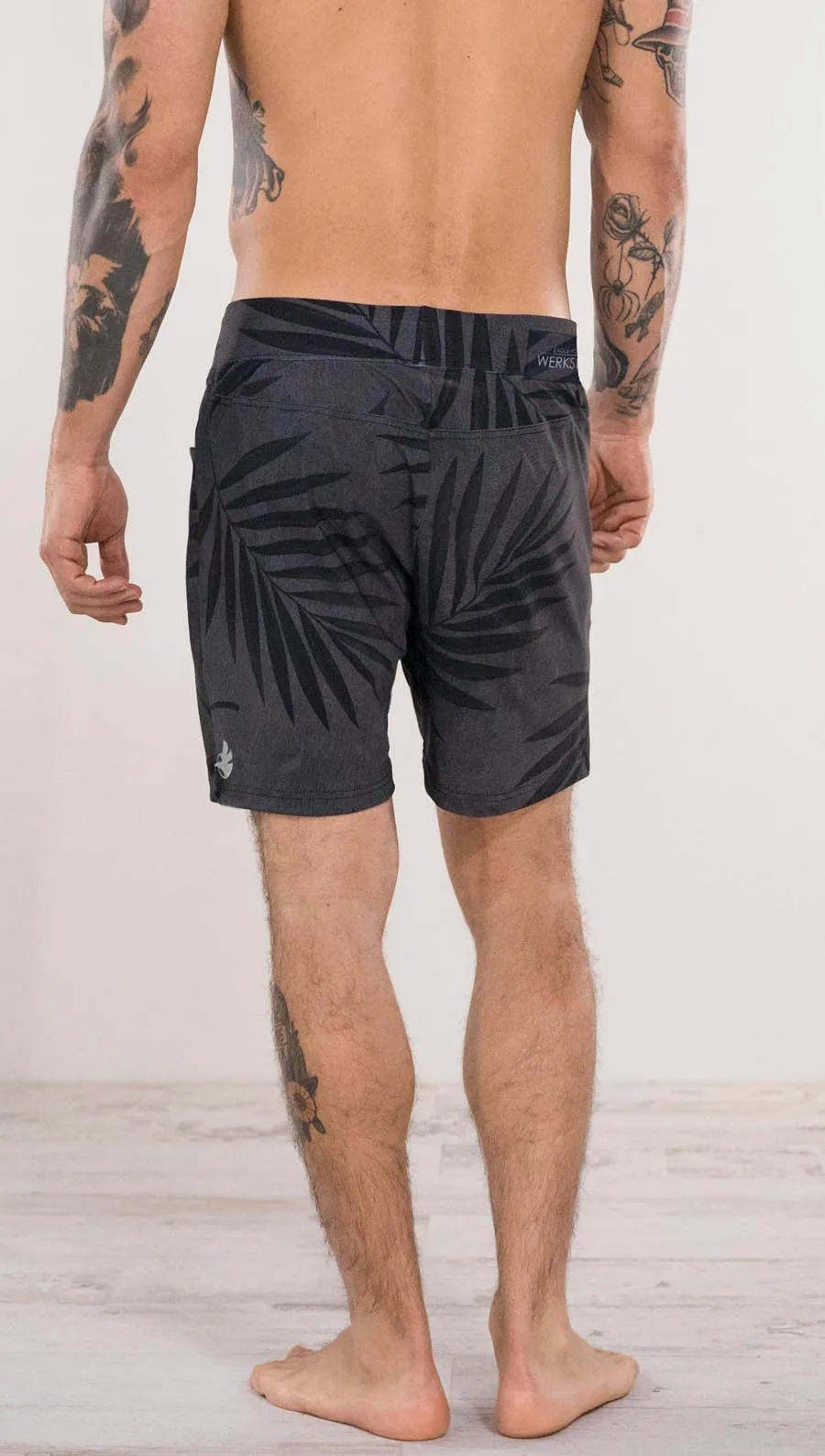 Men's - Gray Palms Shorts 7" Inseam