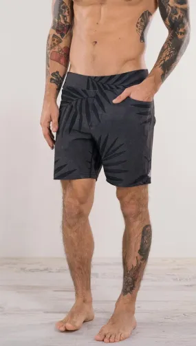 Men's - Gray Palms Shorts 7" Inseam