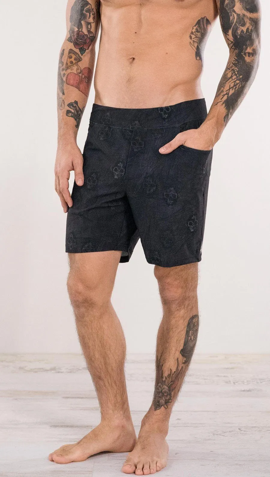 Men's - Skull Shorts 7" Inseam