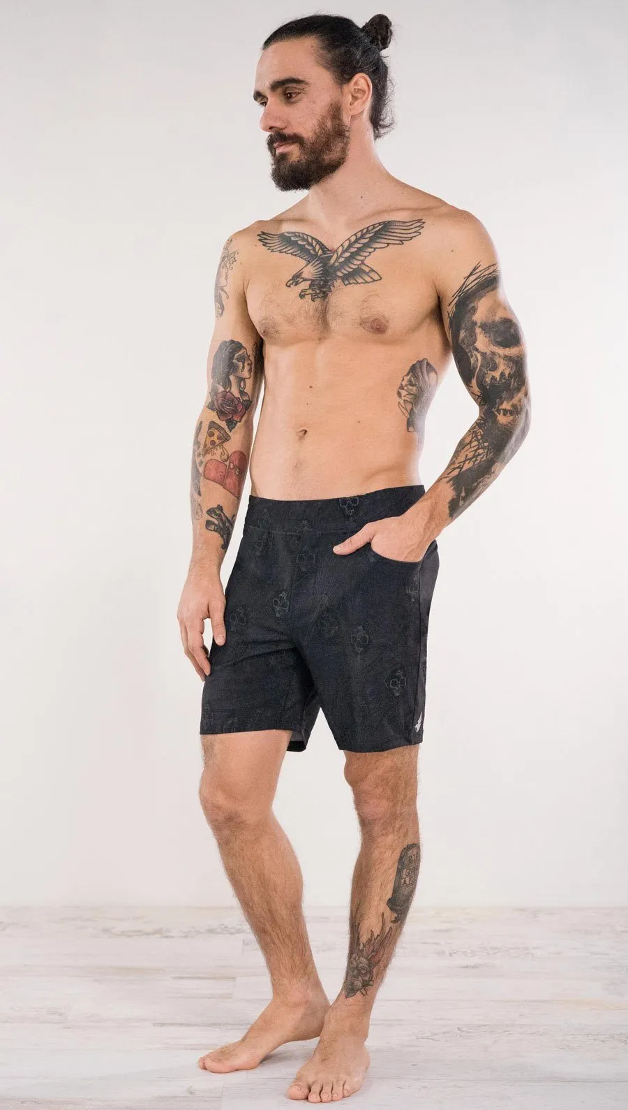 Men's - Skull Shorts 7" Inseam