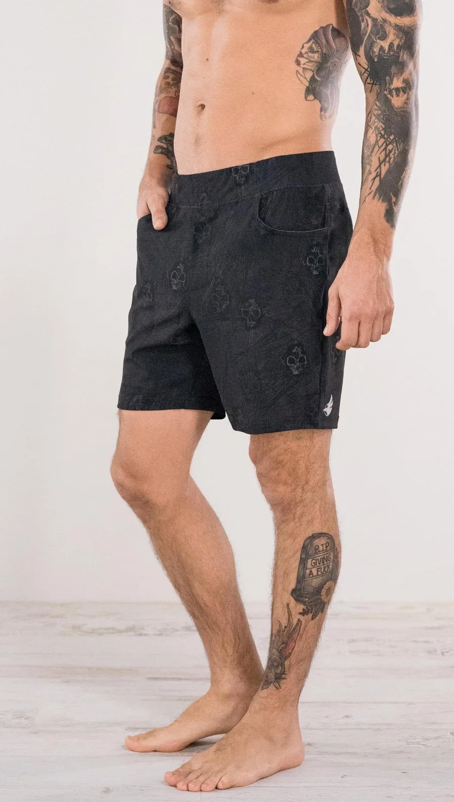 Men's - Skull Shorts 7" Inseam