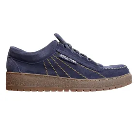 MEPHISTO Rainbow Mulberry Blue Velours Suede Shoes