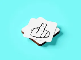 Middle Finger Coaster