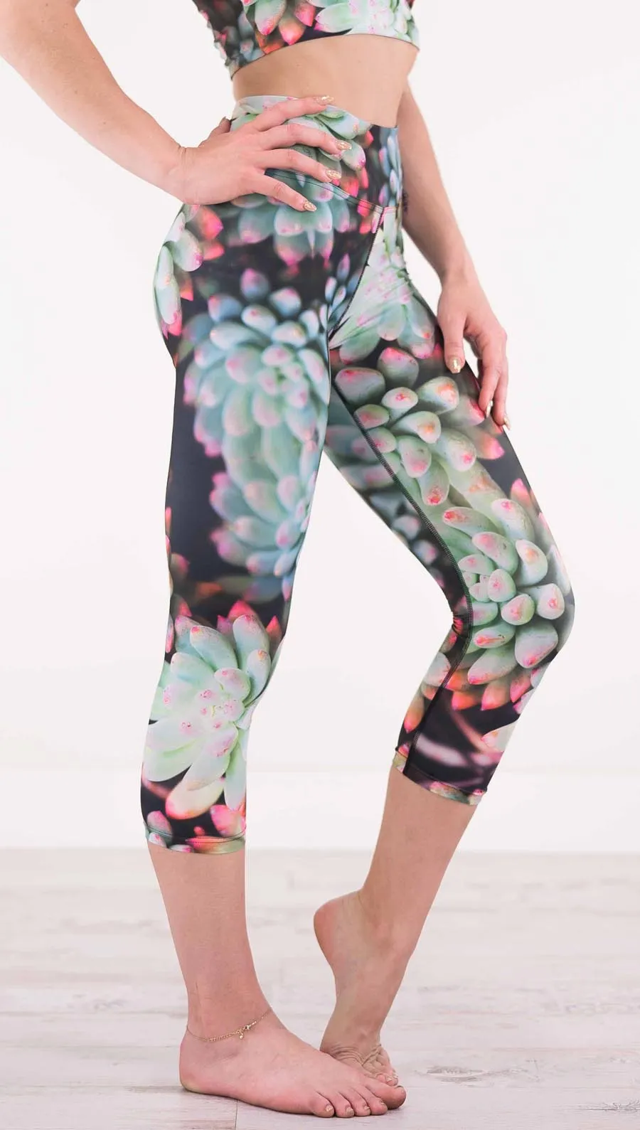 Mojave Sunset - Triathlon Capri Leggings