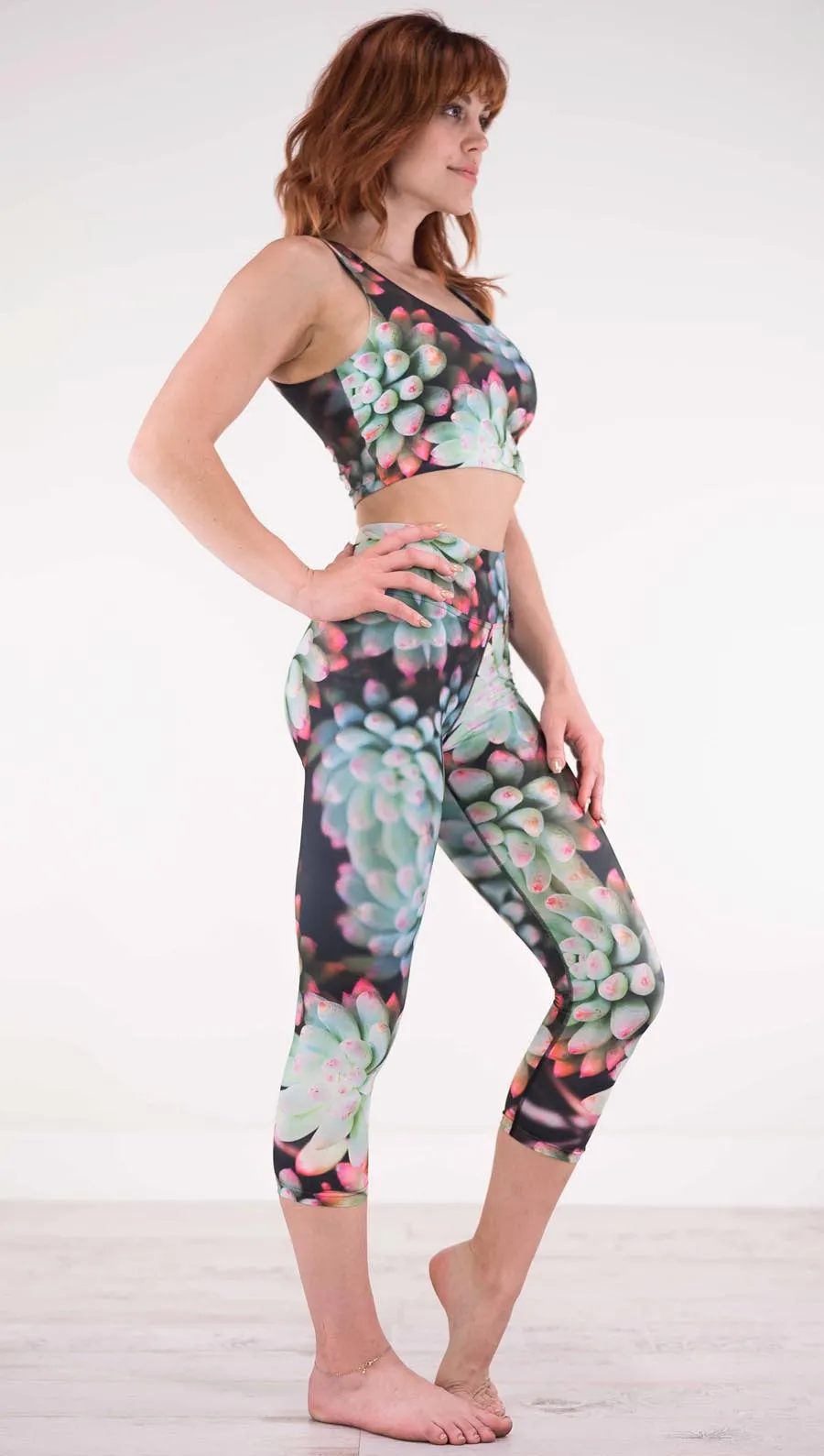 Mojave Sunset - Triathlon Capri Leggings