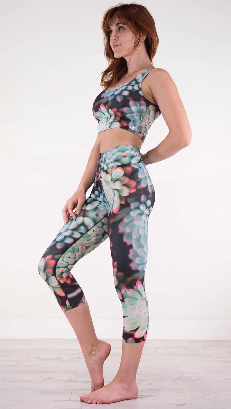 Mojave Sunset - Triathlon Capri Leggings