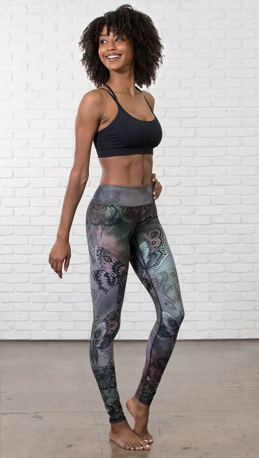 Moths - Full Length Triathlon Leggings