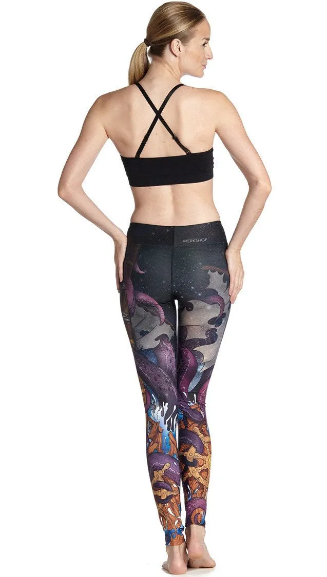 Octopus - Full Length Triathlon Leggings - CUSTOM ORDER