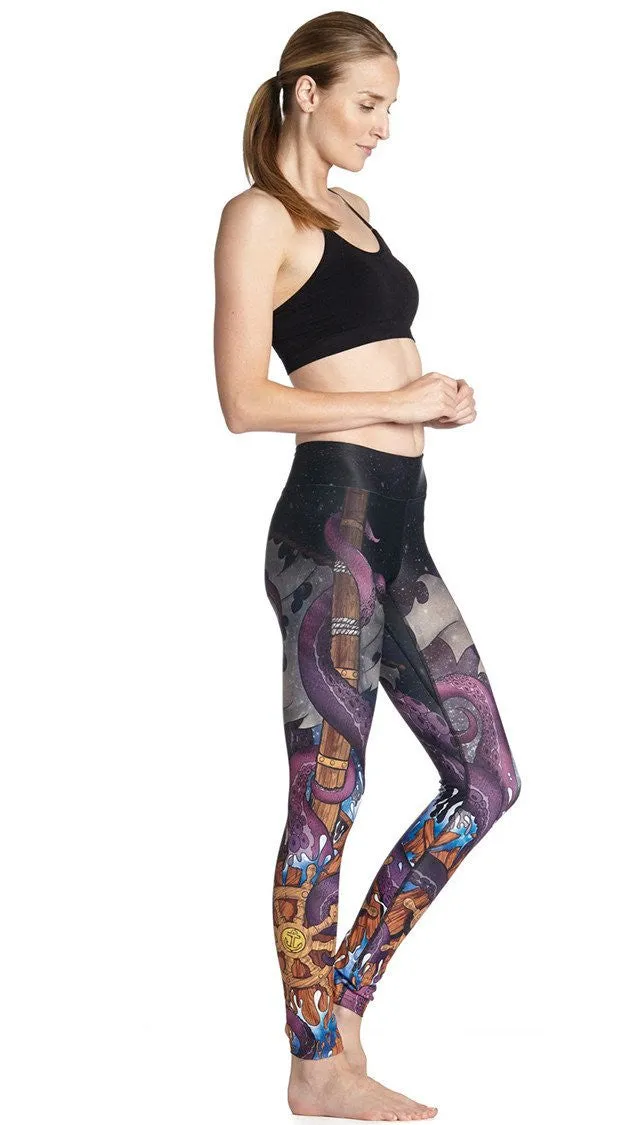 Octopus - Full Length Triathlon Leggings - CUSTOM ORDER