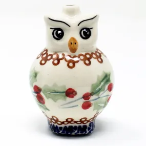 Owl-Ornament in Holly