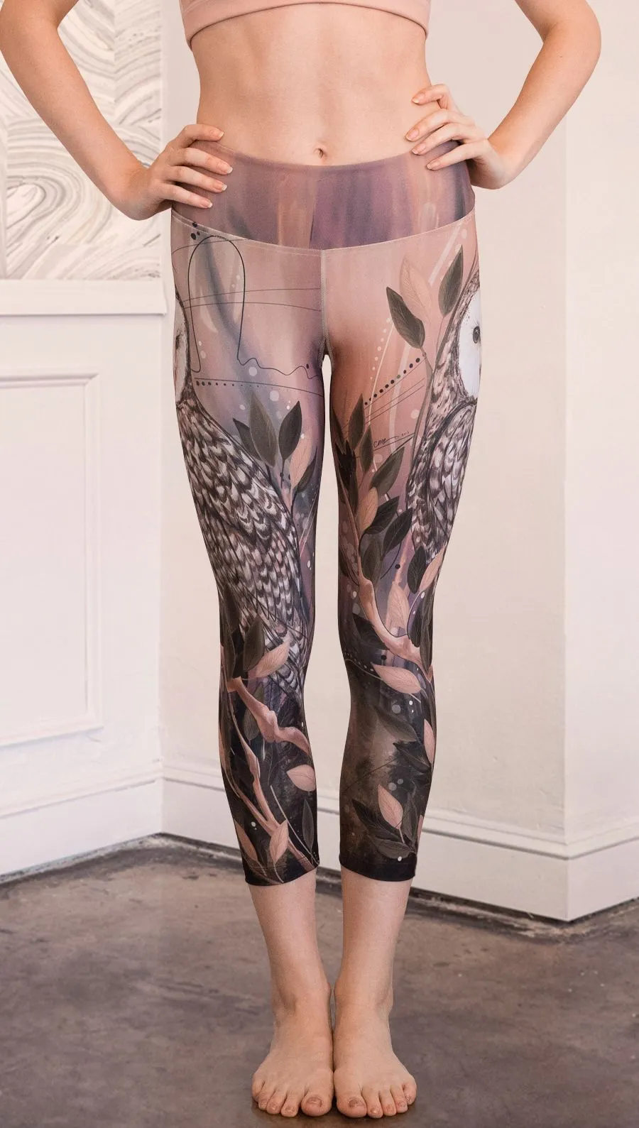 Owls 2.0 - Triathlon Capri Leggings