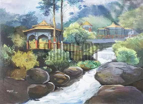 Painting of a Garden